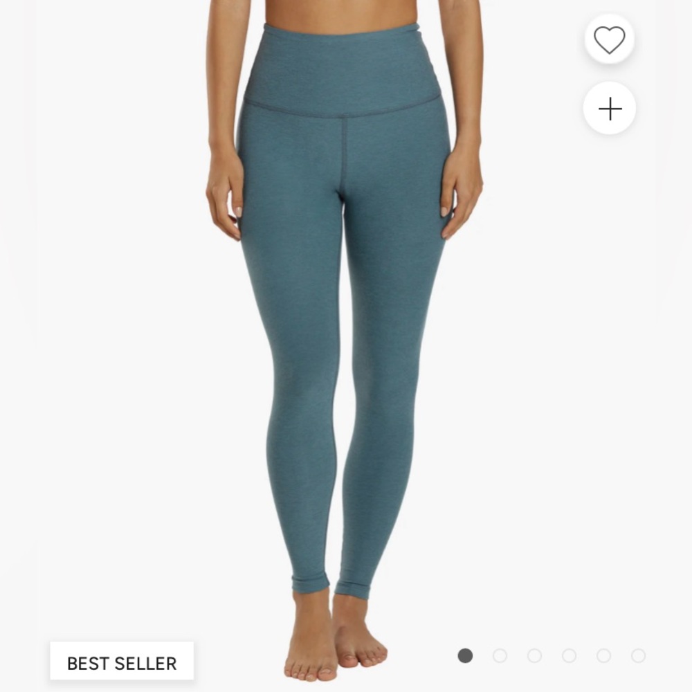 Beyond Yoga leggings in storm heather spacedye women’s size small